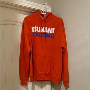 Champion Orange Tsunami Volleyball Hoodie